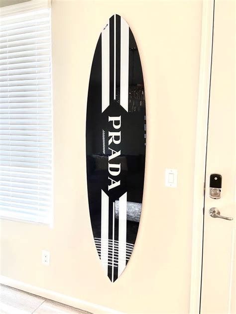 prada surfboard decor|Prada Surfboard Wall Decor .